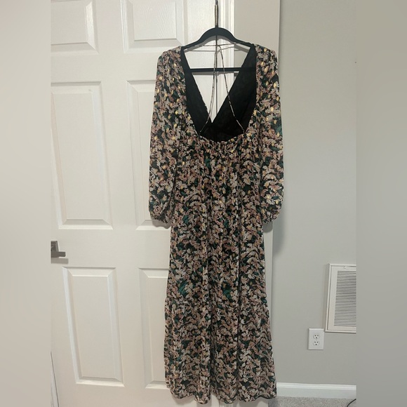 ASTR the Label Francesca Floral Print Maxi Dress, Size M New w/Tag - Picture 6 of 8